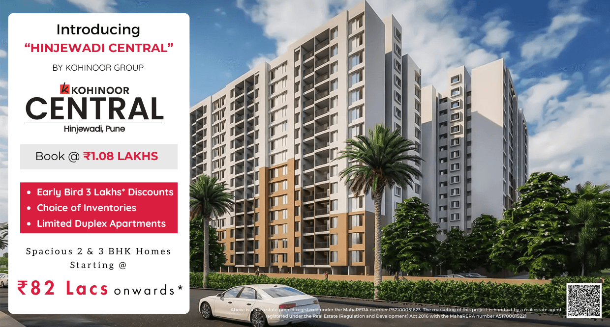 Kohinoor Hinjewadi Central offer banner